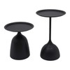 Xuthusman Modern Side Tables Nesting Tables, Round Coffee Side Table