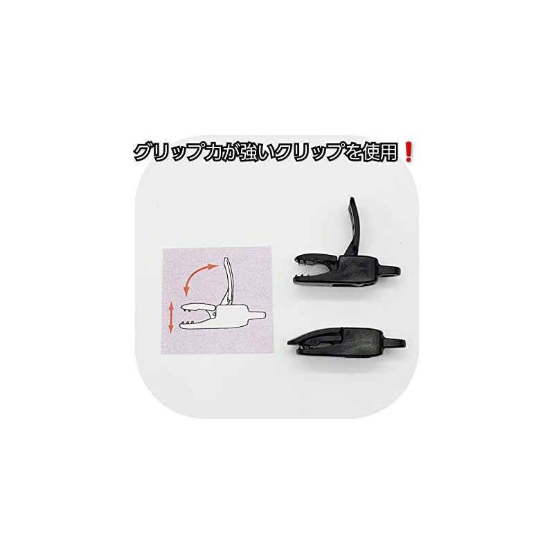 [Made in Japan] Hat Clip (With Wire) Set of 2,