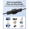 VCE HDMI Keystone Jack 6-Pack, 4K HDMI Female to Female