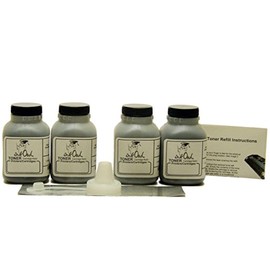 InkOwl Toner Refill Kit Replacement for Brother TN-420, TN-450 (4-Pack)