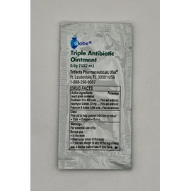 Globe 10 PACK SINGLE USE TRIPLE ANTIBIOTIC OINTMENT FIRST AID SURVIVAL KITS OSHA ANSI