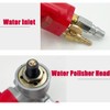 Fetcoi 4" Air Grinder, Water Jet Pneumatic Grinder Air Wet