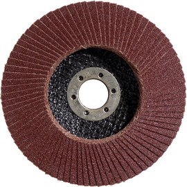 Bosch 2608603659 Angulated K120 Flap Disc for Metal, Black/Red, 125 mm