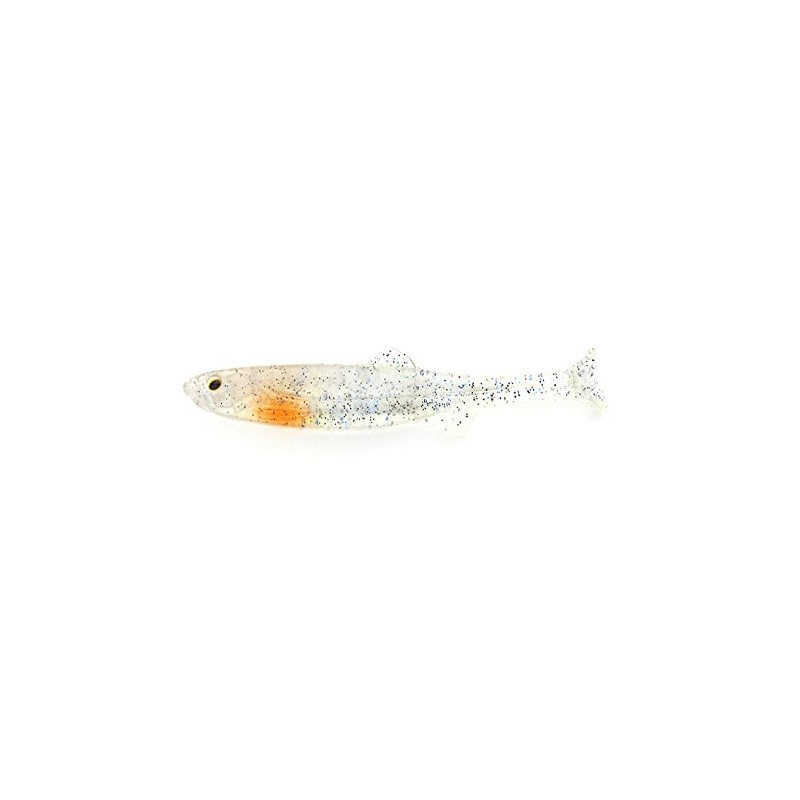 Imakatsu (イマカツ) Huddle Fat Fly - Elastomer 2.8inch #S-501 Ghost