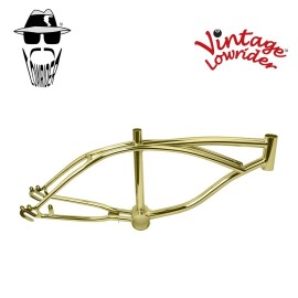 VINTAGE ​LOWRIDER 16" Bicycle HEAVY-DUTY Steel Frame Gold