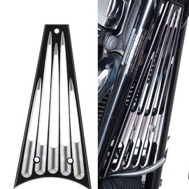 Black billet frame grill For Harley Touring Street Glide FLHX Road King 09-13