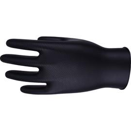 UCI DG-Maxim™ Premium Extra Thick NBR Nitrile Disposable Gloves 50's - Tattoo (Medium, Black)