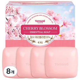 Exploration Soap Cherry Blossom Fragrance, 90g, 8 Pieces / 탐사 비누 체리블라썸 향, 90g, 8개