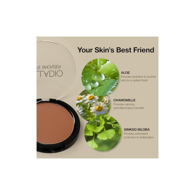 Palladio Bronceador Mate, No Tan Lines