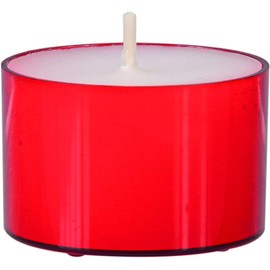 Wenzel-Kerzen Colorlights-Winter Edition 1020 Tea Lights 8 Hours Burning Time Coloured PC Cases Colourful Mixed Crazy Mix 24 mm High Diameter 38 mm