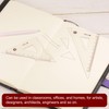 HARFINGTON 4piece Triangle Ruler Square Set 36cm 30/60 and 45/90