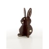 Lku - 3D Easter Egg and Bunny Mould - Brown