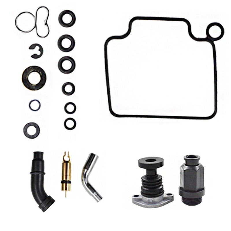 Silscvtt Carburetor Carb Rebuild Kit with Carb Primer Pump and
