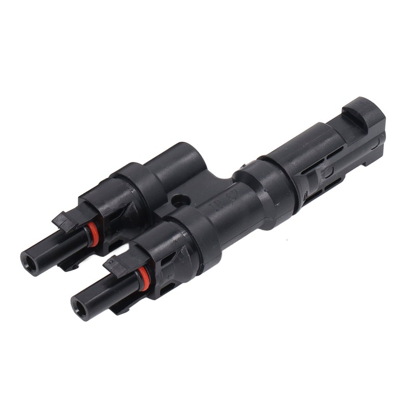 1 Pair Solar Branch Connector Panel Parallel Connection Cable Splitter