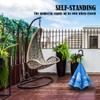 Wxjiahetai Inverted Reverse Umbrella with C-shaped Handle Windproof Upside Down