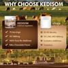 KEDISOM KEDISOM Organic Chocolate 4000mg Grass Fed Bovine Colostrum Powder