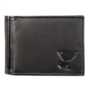 Rico St Louis Blues Embossed Black Leather Money Clip Wallet