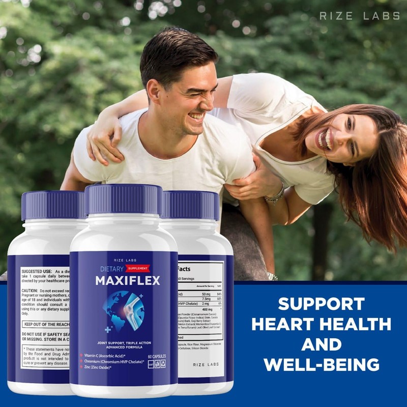 rize labs - Maxi Flex All Natural Suppplement, Capsules for