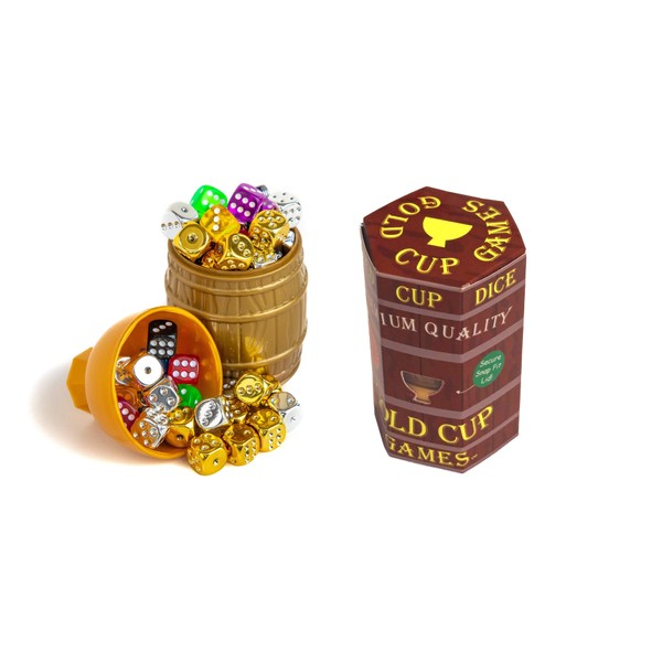 𝐆𝐨𝐥𝐝 𝐂𝐮𝐩 𝐃𝐢𝐜𝐞 - Play Liars, Yahtzee, Farkle, Balut, Dice
