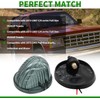 5X Cab Marker Roof Light Black Smoke Lens Amber T10
