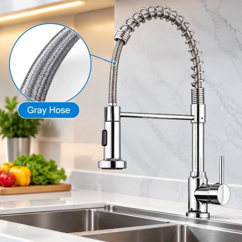 Kitchen Faucet for Everyday Sink Use – 360° Swivel Spout