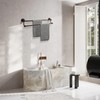 Ntipox Antique Bathroom Double Towel Bar Oil Rubbed Bronze, 24