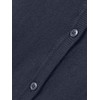 NAME IT Girl's Long-Sleeved Cardigan, Dark Sapphire