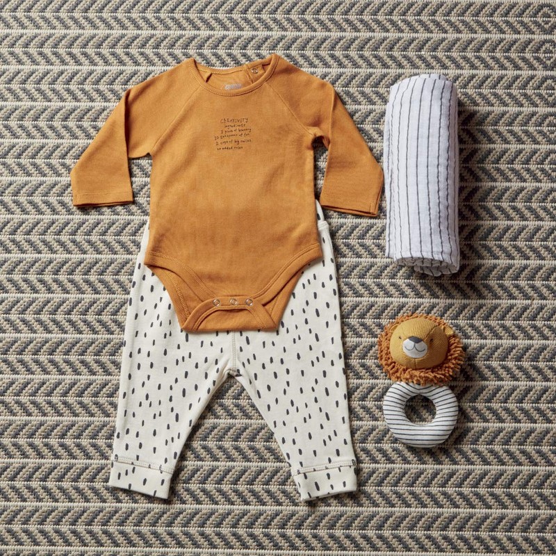 Mamas & Papas Soft Grabber Rattle, Ring Shaped, Interactive Activity