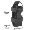 HannaFires Travel Water Bottle Holder – Luggage Suitcase Hand-Held, Backpack
