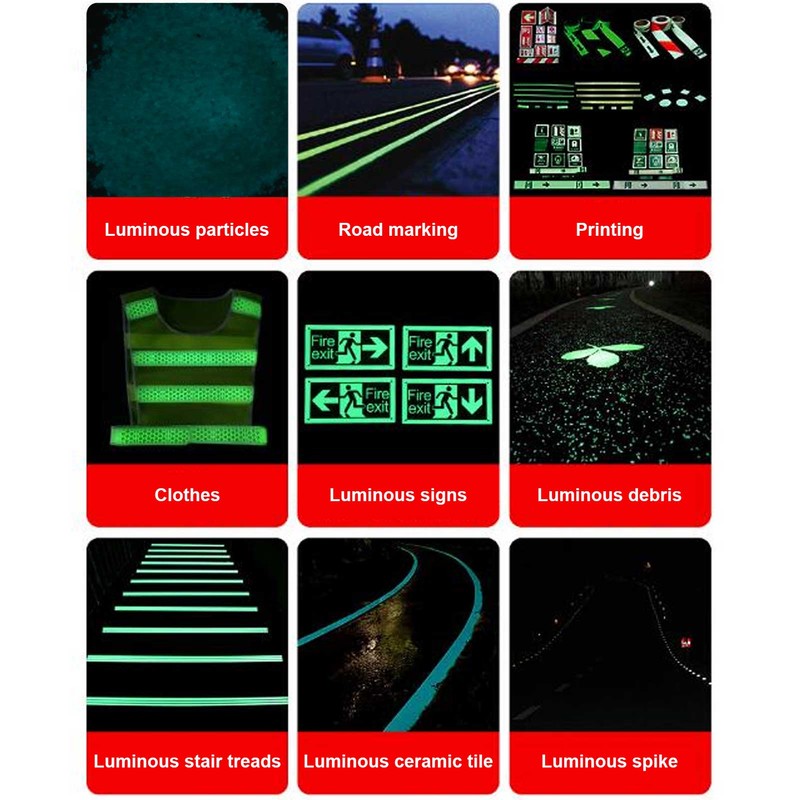 100g Fluorescent Sand Luminous Particles for DIY Nail Art Wishing