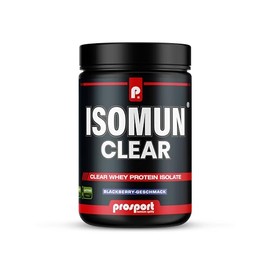 Prosport Isomun Clear Whey Isolate Protein, Blackberry Flavour, 400 g Tin