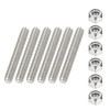 PATIKIL 6 Pcs Fully Threaded Rod, 1/4-20 304 Stainless Steel