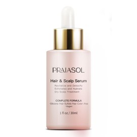 Praiasol Hair Growth Serum: Scalp Serum for Hair Growth - Treats Hair Loss, Thinning Hair