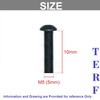 TERF® M5 X 10mm Hex Socket Cap Button Head Machine