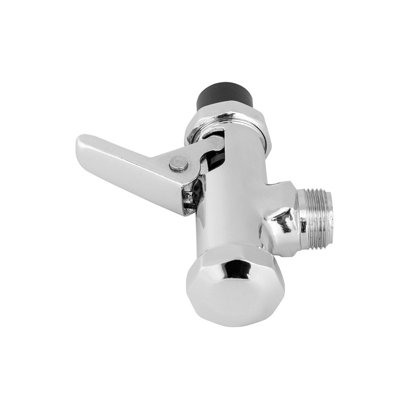 ADGO Flush Toilet 3/4 Inch Silver Automatic Urinal Flush Toilet