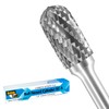 SC-5 Tungsten Carbide Burr Rotary File Cylindrical Shape with Radius