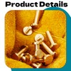 Zhooooonglf Brass Chicago Screws 8×4×15mm 12Pack Rivets Bookbinding Stud Screws