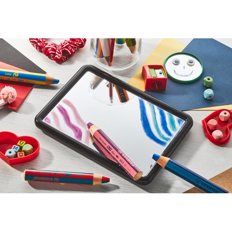 STABILO Multi-talented Pencil woody 3-in-1 duo - Single Pencil -