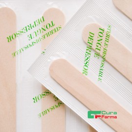 Cura Farma 3 Packs of 100 Birch Tongue Spatulas Sterile Disposable 900g