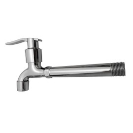 KANANA Tap for Sink, Wall Fitting, Garden Tap, Outlet Valve, Valve 1/2 Inch (HV854) Tap 19.5 cm Long with Strainer