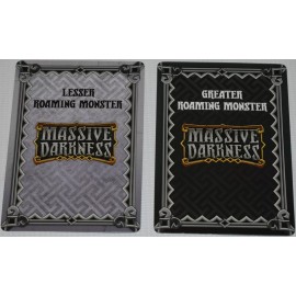 CoolMiniOrNot Massive Darkness Earth  Elemental Replacement cards Lesser and Greater