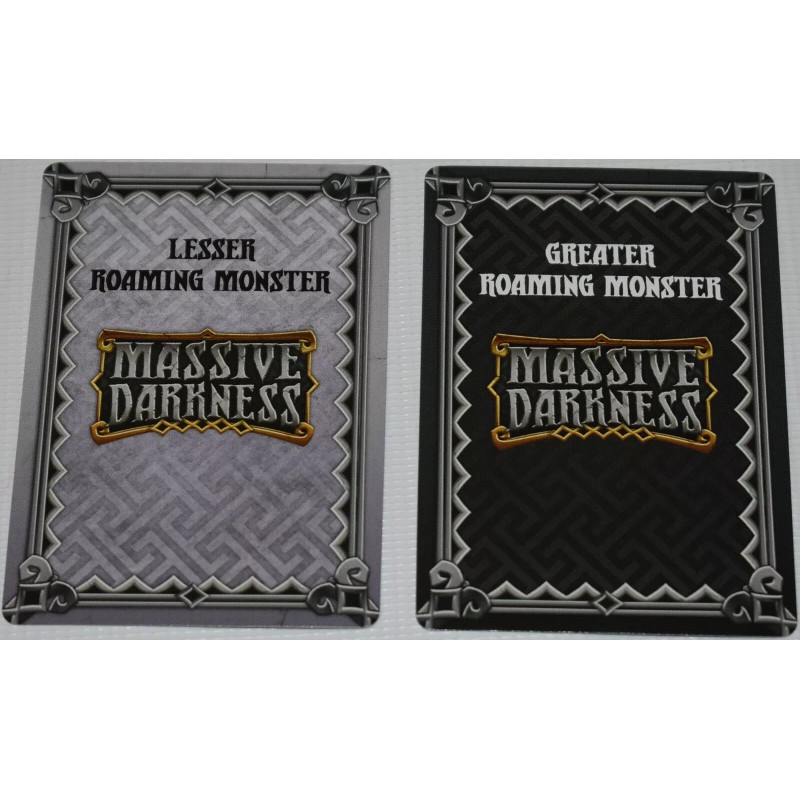 CoolMiniOrNot Massive Darkness Earth Elemental Replacement cards Lesser and Greater