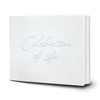 Elegant​ ​​Funeral Guest Book & Memory Book for Memorial Service