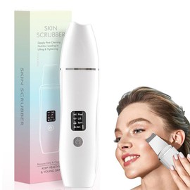 Limpiador Facial Ultrasnico, Exfoliante Facial Limpiador Para Limpieza Facial Mquina de Belleza Cuidado Personal de la Piel Herramientas de Belleza,  