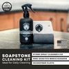 Rhino Wax Soapstone Cleaning Kit - Includes Stone Spray Cleaner,
