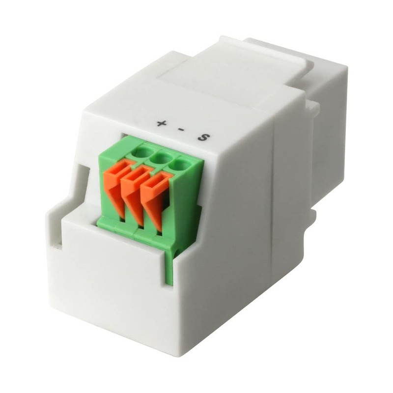 Construct Pro IR Target Keystone Jack, White