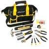 GreatNeck 21044 Essentials Around the House Tool Set in Black