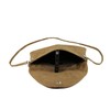 LONI Attractive Large Faux Suede Clutch Bag Shoulder Bag Wedding