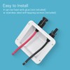 JianHan Solar Weatherproof ABS Double Cable Entry Gland 0.33ft 10AWG