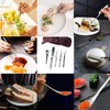 DUEBEL Professional Chef Plating Kit: 13 Piece Culinary Set with